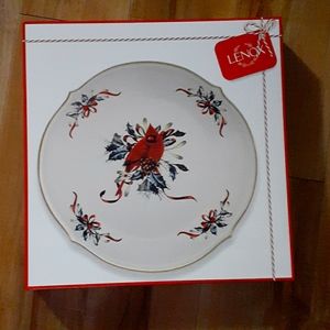 Lenox Winter Greetings Round Platter